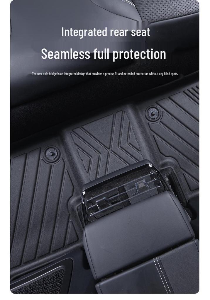 Durable Non-Slip TPE Floor Mats for Mazda CX-3 - Full Coverage & Wear-Resistant Interior