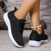 Fashion Mesh Breathable Casual Running Sports Shoes for Women Summer Fashion Platform Sneakers Woman Lightweight Non Slip Walking Shoes