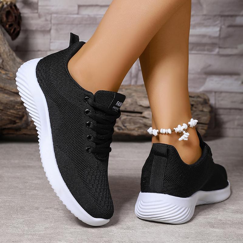 Fashion Mesh Breathable Casual Running Sports Shoes for Women Summer Fashion Platform Sneakers Woman Lightweight Non Slip Walking Shoes