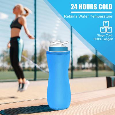 Ізольований чохол для пляшки з водою Cirkul 22oz пластикові пляшки з нержавіючої сталі Неопреновий автомобільний чохол для чашки