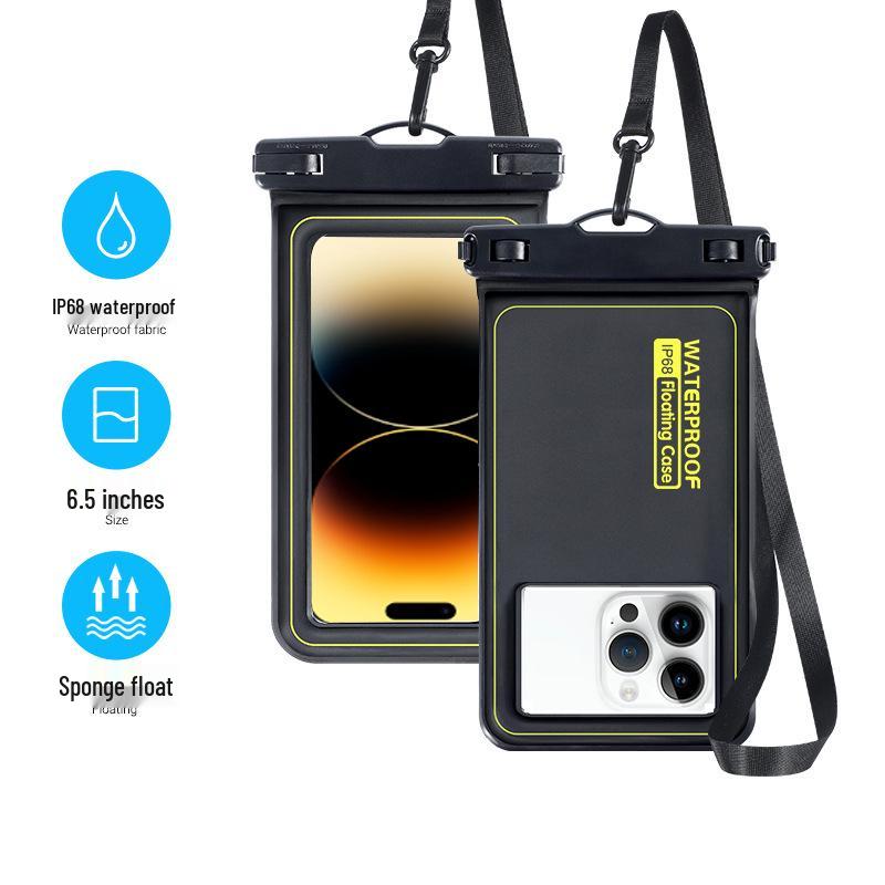 Sponge Float Waterproof Phone Pouch for Diving and Swimming