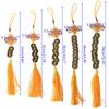 Chinese Knot Feng Shui Lucky Wealth 3/6/8/9/10 Coins For Home Car Hanging Tassel #314