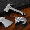 Titanium Alloy Mini Multifunctional Creative Pry Bar Portable Bottle Opener Keychain Pendant Accessory EDC Tool
