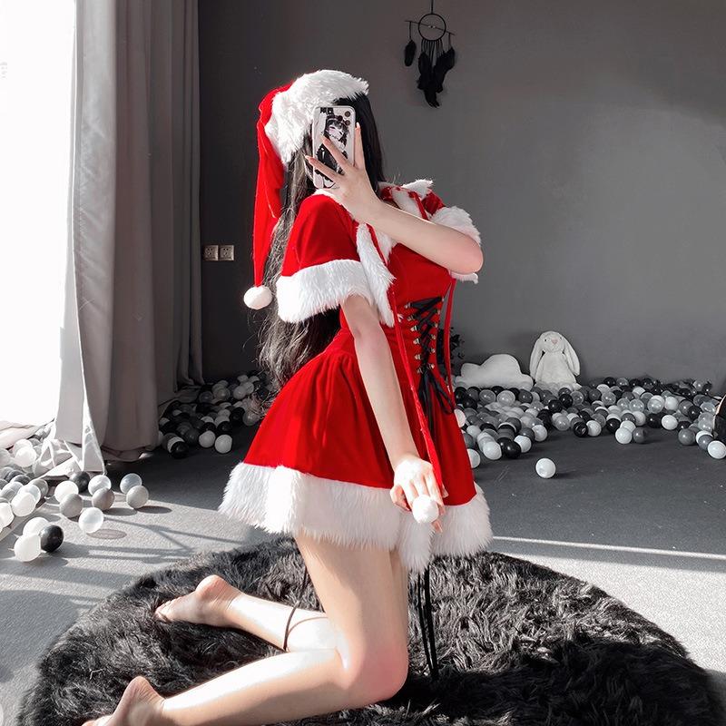 Christmas Costume Sexy Cute Girl Suit Nightclub Cosplay Costume Stage Performance Costume