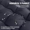Foldable Portable Camping Mat with Straps Non-Slip for Camping Bed Tent Travel Dark Grey