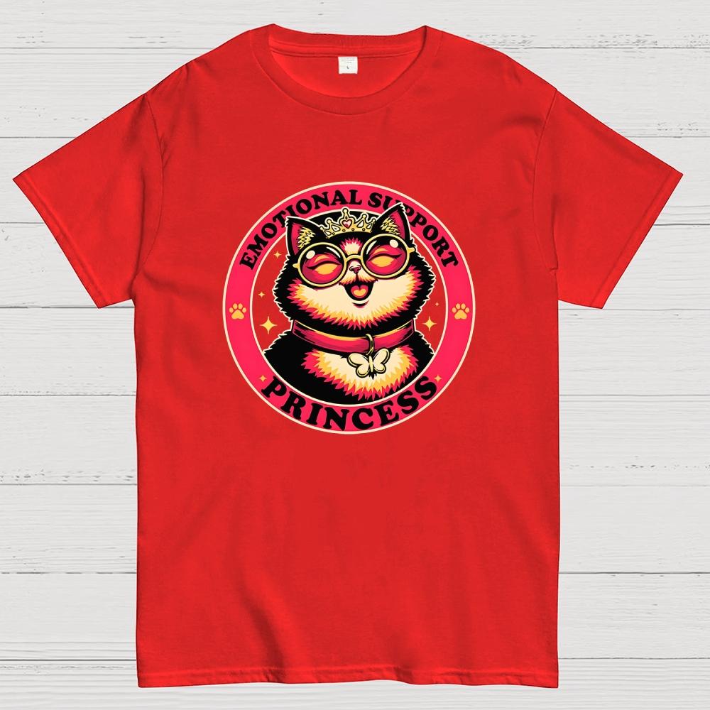 Dungeon Emotional Support Princess Cotton Casual Cool Loose T-Shirt