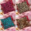 Classic Leopard Print Cushion Cover Pattern Printed Pillowcase for Living Room Sofa Cushion Cover & Bedroom Decor