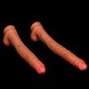 Großer Flüssigsilikon Langer Dildo Simulierter Penis Buttplug Fisting Sexspielzeug Strap-on Schwanz Großer Schwanz Realistischer Schwanz