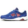 NB 580 Suede, Textile Breathable, Lightweight Coverage Low Top Casual Running Shoes Men's Blue D Width MRT580LA(D)