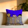 The Cartoon Ed Edd Eddy Square DoubleSided printed Pillow Case Bedroom Bedside Pillow Sofa Cushion Cover