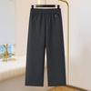 YUZHAOLIN Women's High-Waisted Relaxed Straight Leg Trousers