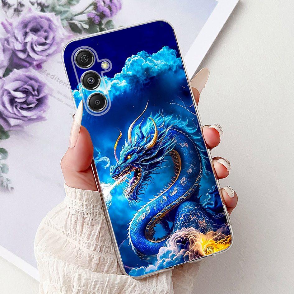 For Samsung Galaxy M34 M54 5G Case Luxury Painted Soft Slim Silicone TPU Back Cover on Samsung M14 SM-M145F M 14 GalaxyM14 Funda