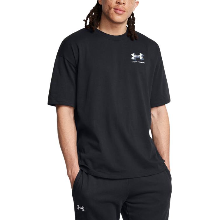 Under Armour UA Heavyweight T Shirt Men's Black 1387285-001