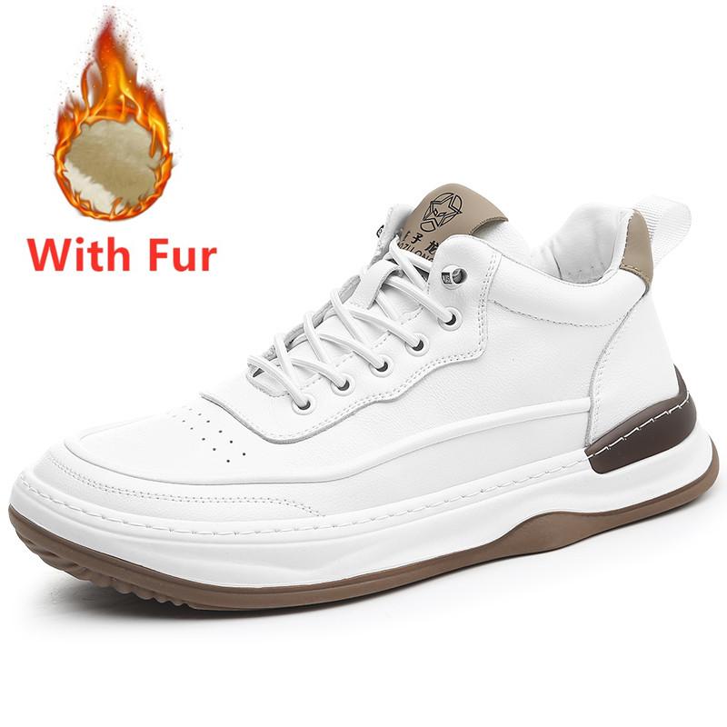 

Мода Мода Шнуровка Мужская Повседневная Обувь Нескользящие Мужские Кроссовки Новая Классическая Обувь для Скейтборда Мужская Натуральная Кожа Мужская Зимняя Плюшевая Снежная Обувь на Плоской Подошве 44