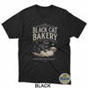 Black Cat Bakery Biscuits Made Daily Funny T-Shirt