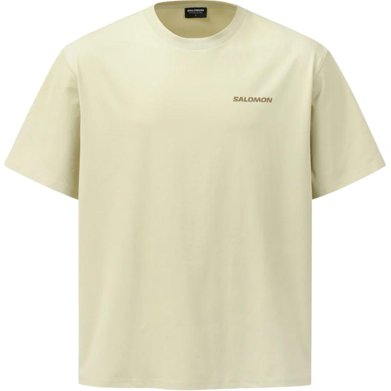 Salomon Letter Print Short Sleeve Pullover T-Shirt Men tops D00432 S