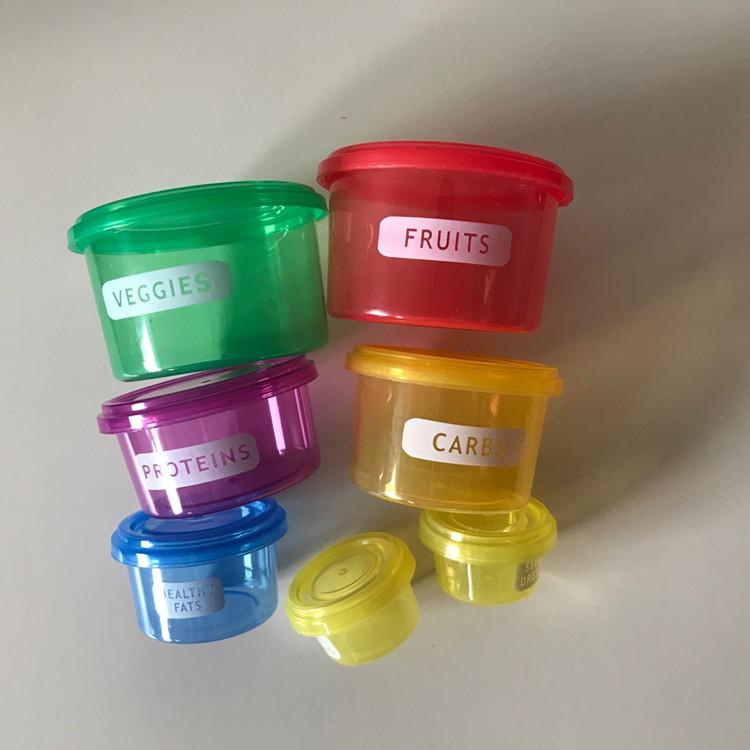 

Fresh Preservation Box Set Of 7 Pieces - Diet Control Lunch Box Perfect Portions Freshness Box TV Freshness Box 1&others&1