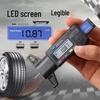 Digital Tire Tread Depth Gauge 0-25mm - Electronic Vernier Caliper with Display
