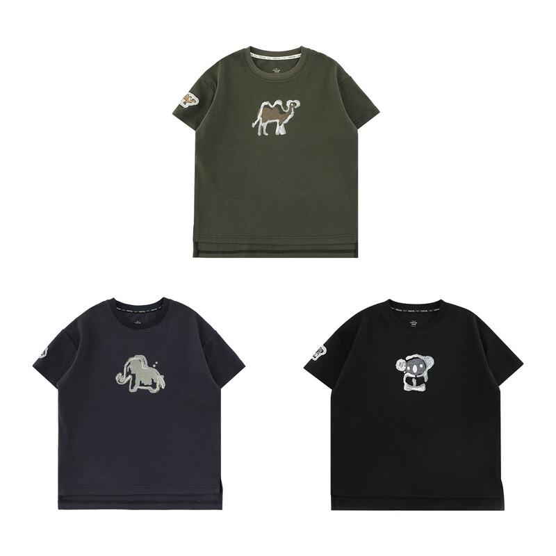 Youyou Boys' Summer Cartoon Anti-mite Short Sleeve T-Shirt