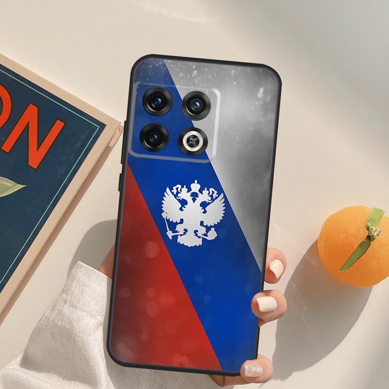 Russian Flag Case For OnePlus Nord 5 CE 2 3 4 Lite N20 N30 OnePlus 15 13 12 11 13T 10T 10R 12R 13R Cover