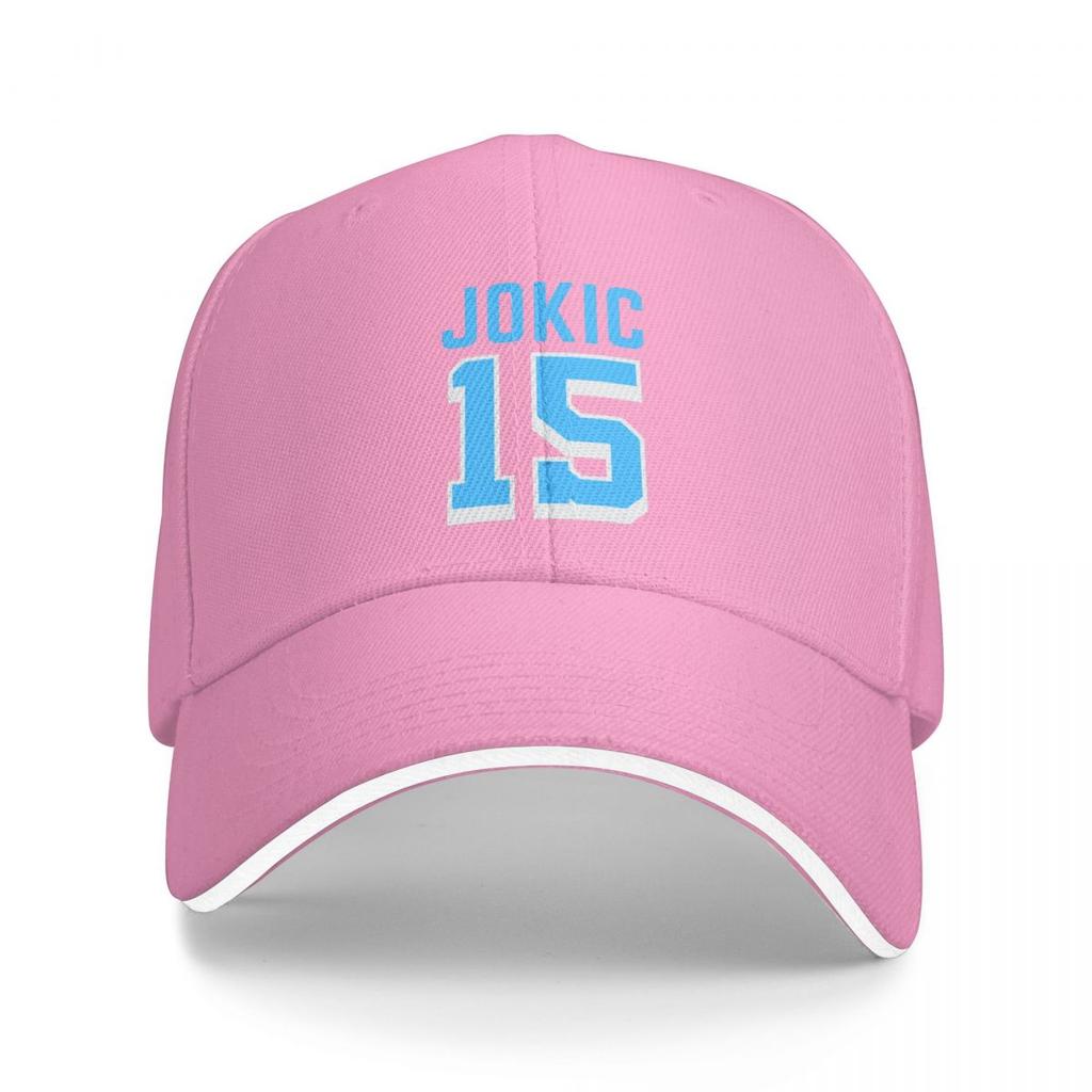 Nikola Jokic Number 15 Baseball Caps Outdoor Unisex Hats