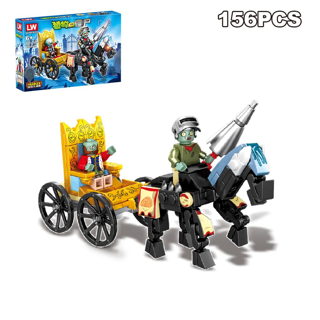 Non-Toxic New Plants Vs Zombies 3 Pvz Toys Building Blocks Full Set Gift For Children Box-Packed Children'S Dolls Action Figure Building Model