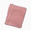 Personalized Kid Name Baby Blanket Embroidered New Born Baby Blanket Stroller Swaddles Breathable Cotton Knitted Blanket Bedding