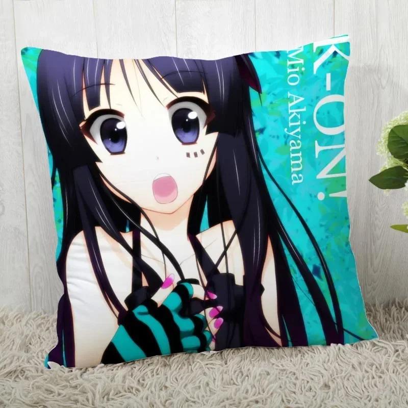 K-On! Pillow Cover Customize Pillow Case Modern Home Decorative Pillowcase For Living Room 45X45cm A19.12.13