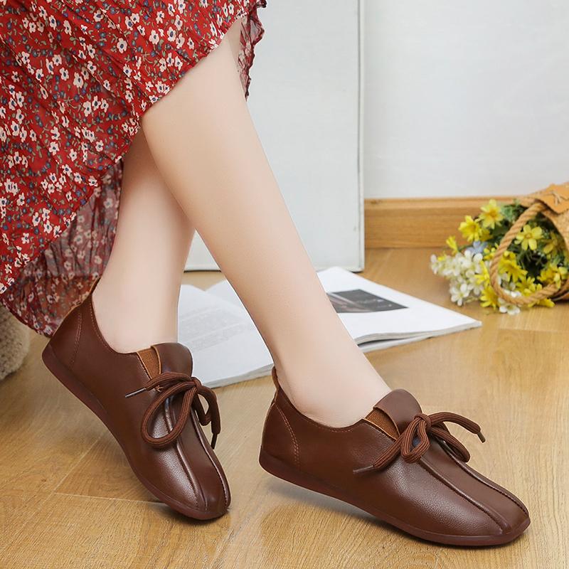 Adidași de damă Vintage Literari Antiderapanți Toți Plați Pantofi Loafers pentru Femei Modă Ușori de Exterior Casual Adidași Femei