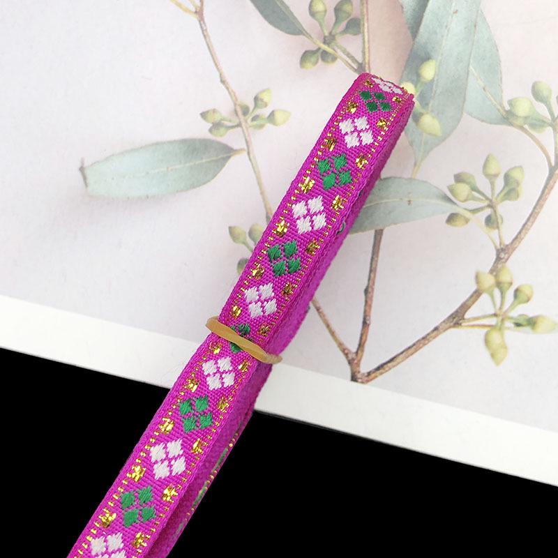 1cm Ethnic Embroidery Lace Trim for Dance Costume and Clothing Accessories