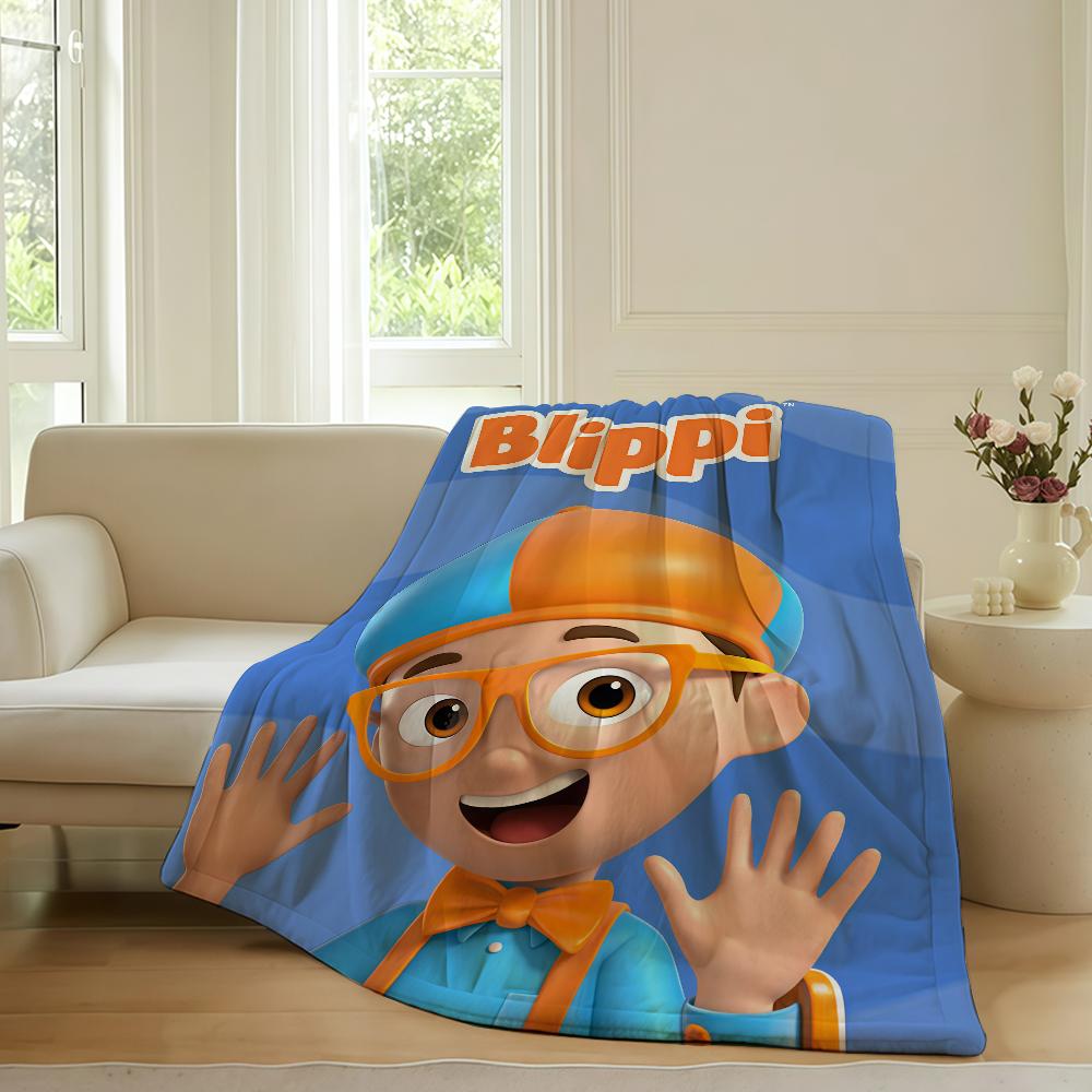 Lerncartoon B BlippiS Decke Für Sofa Büro Bett Flugzeug Reisen Schlafen Lesen Entspannen Camping Weich Und Warm
