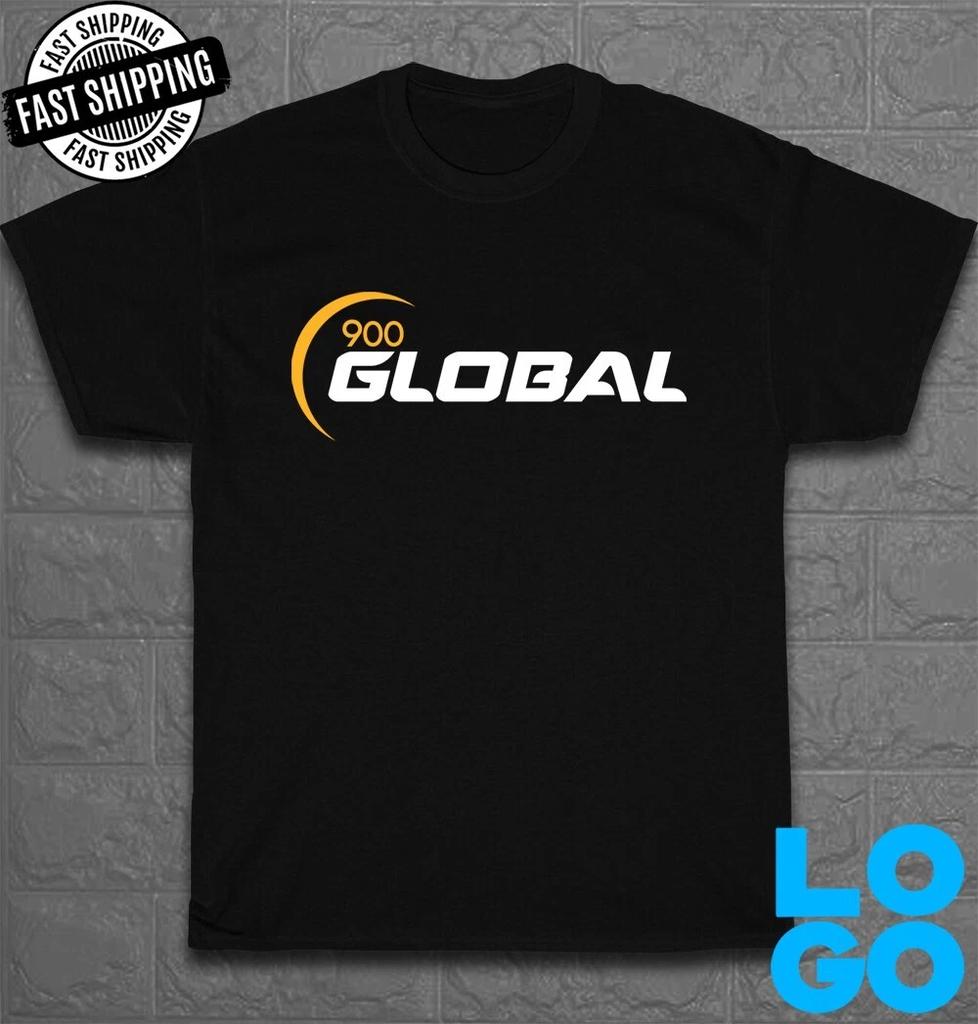 New Tee 900 Global Bowling Logo American Funny T-Shirt Made In USA Size S to 5XL