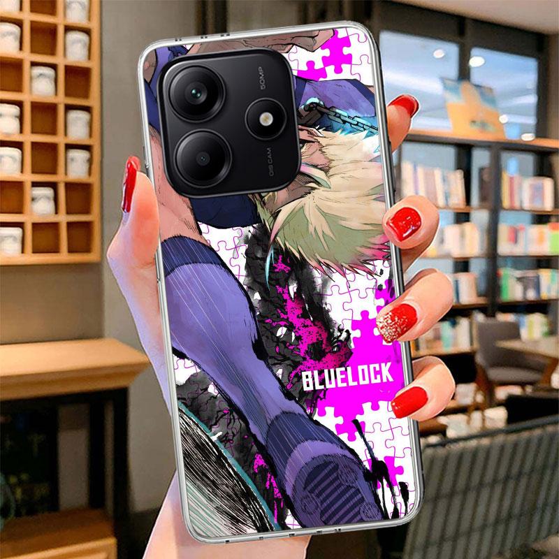 

Blue Lock Shidou Ryusei Phone Case For Xiaomi Redmi Note 15 14 13 12 11 10 Pro Plus 14S 12S 11S 11T 11E 10S Soft Fundas Shell Re Redmi Note 11S 4G