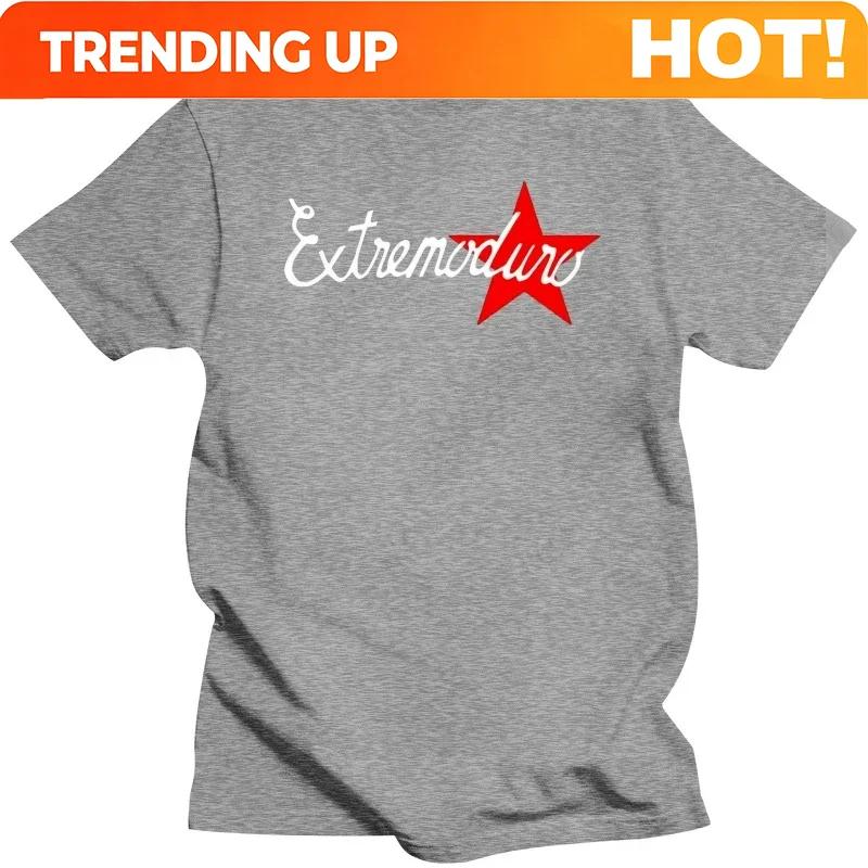 Extremoduro Logo Black Tops Tee T Shirt Unisex Size Cotton 11 Colors TShirt Heavyweight Fashion Round Neck Manga Vintage Anime Man