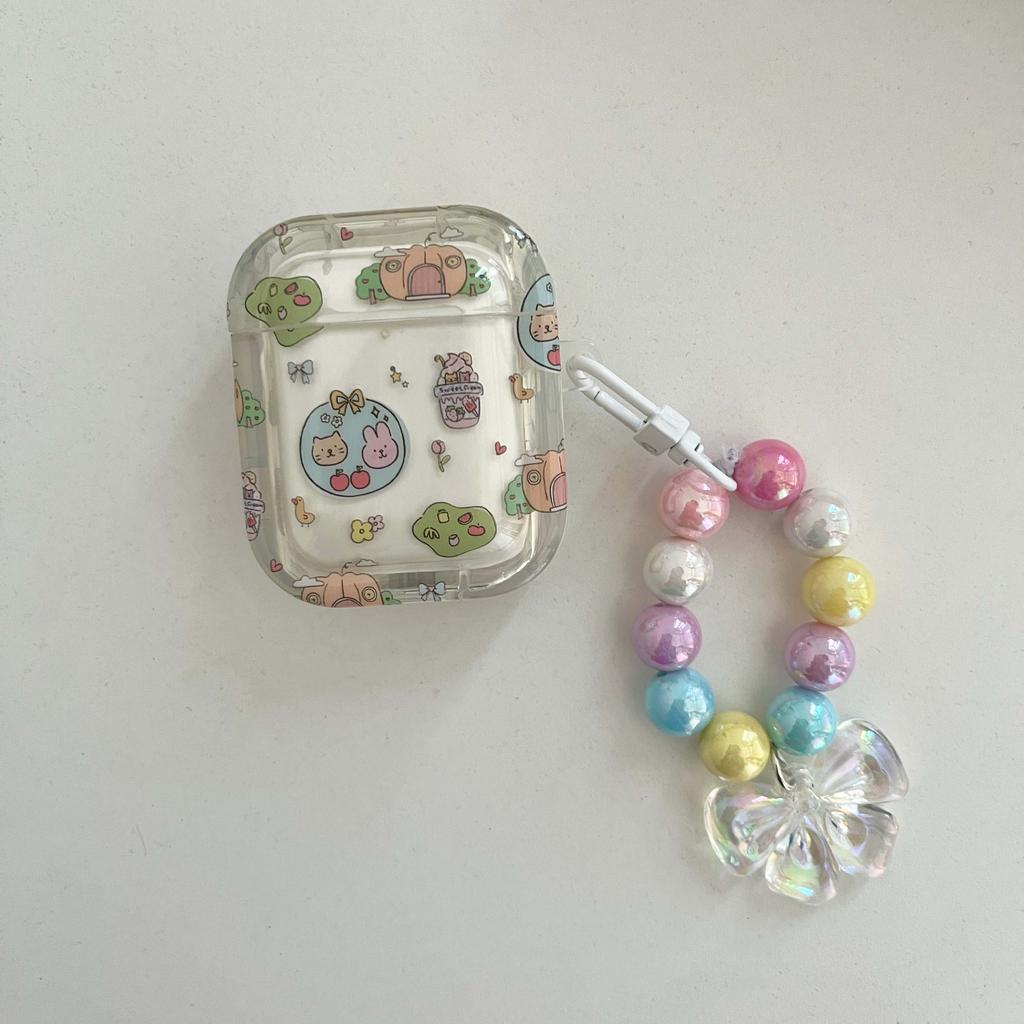 Bezdrátové Bluetooth pouzdro na sluchátka 2023 Imd pro Airpod 1 2 Pro 3 2. Halloweenský dárek Roztomilý králičí kočka Sladká nabíjecí krabička k narozeninám