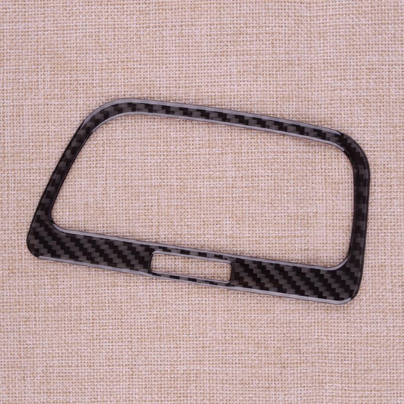 2pcs Carbon Fiber Black Car Dashboard Side Air Vent Outlet Cover Trim Frame Fit for VW Golf 7 GTI MK7 2014-2017 2018  New