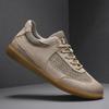 Large size pigskin retro German training shoes breathable casual leather shoes