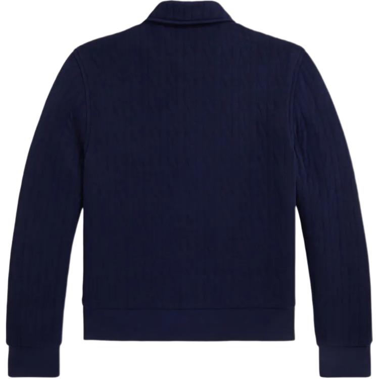 Polo Ralph Lauren Quilted Cable Knit Zip Collar Sweater Kids Sweater 323979461-001