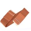 Waist Defining Elastic Wide Belts Solid Color Dress Belt Stretch Waistband  Coat Accessories