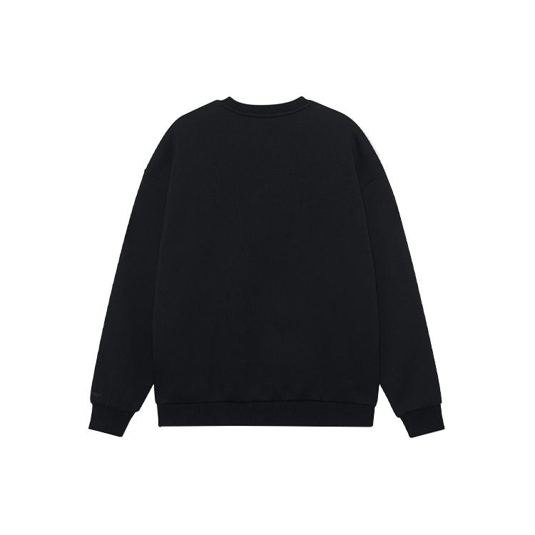 Li Ning Sports Life Collection Sweatshirt Winter Unisex Black AWDRG40-2