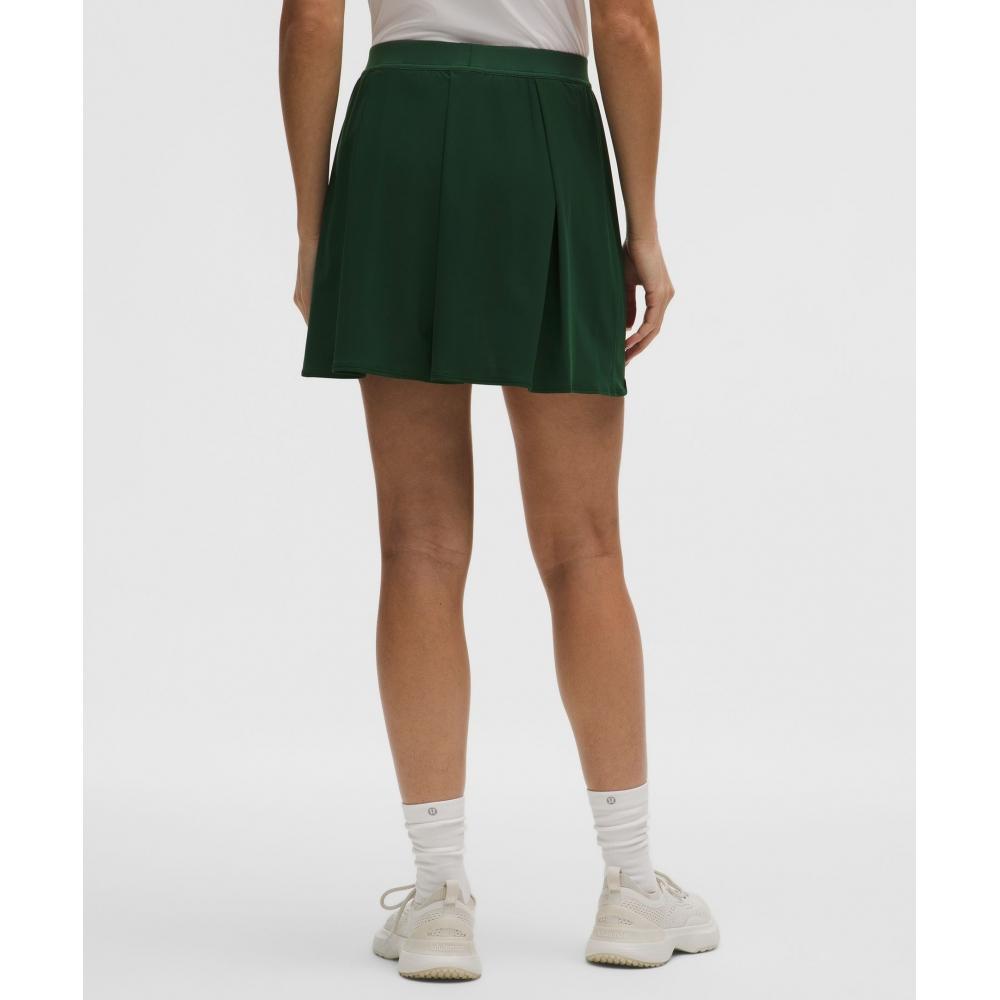 Lululemon Angled Pleat High Rise Tennis Skirt Ivy Grove