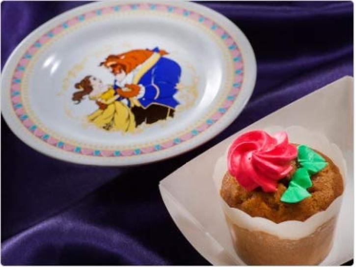 Beauty and the Beast Souvenir Plate Princess Belle Disneyland Tokyo Disney Resort TDR