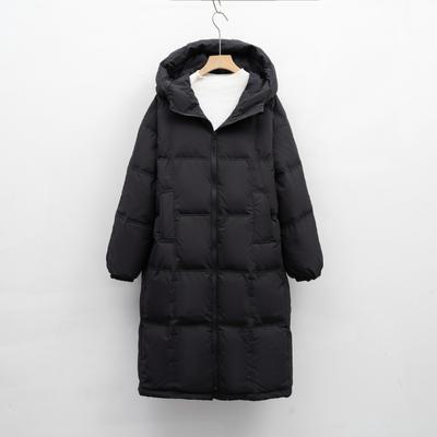 Thickened Loose Bread Clothes, New Duck Down Winter Coat, Extended Knee Down Jacket for Women