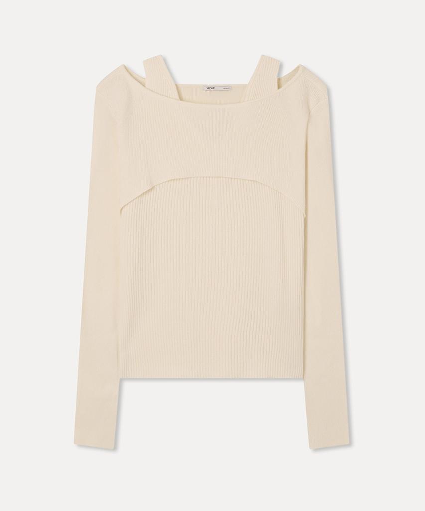 MIXXO Sleeveless Layered Bolero Pullover_Miwkag324T