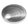 Stainless Steel Mousse Cake Mold Heat-Resistant Perforated Round Tart Ring Cookies Pastry Circle Cutter Mold Baking Tools