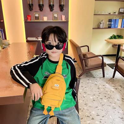 Korean Kids' Cartoon Crossbody Bag for Kindergarten Students – Cute Chest Bag for Boys and Girls