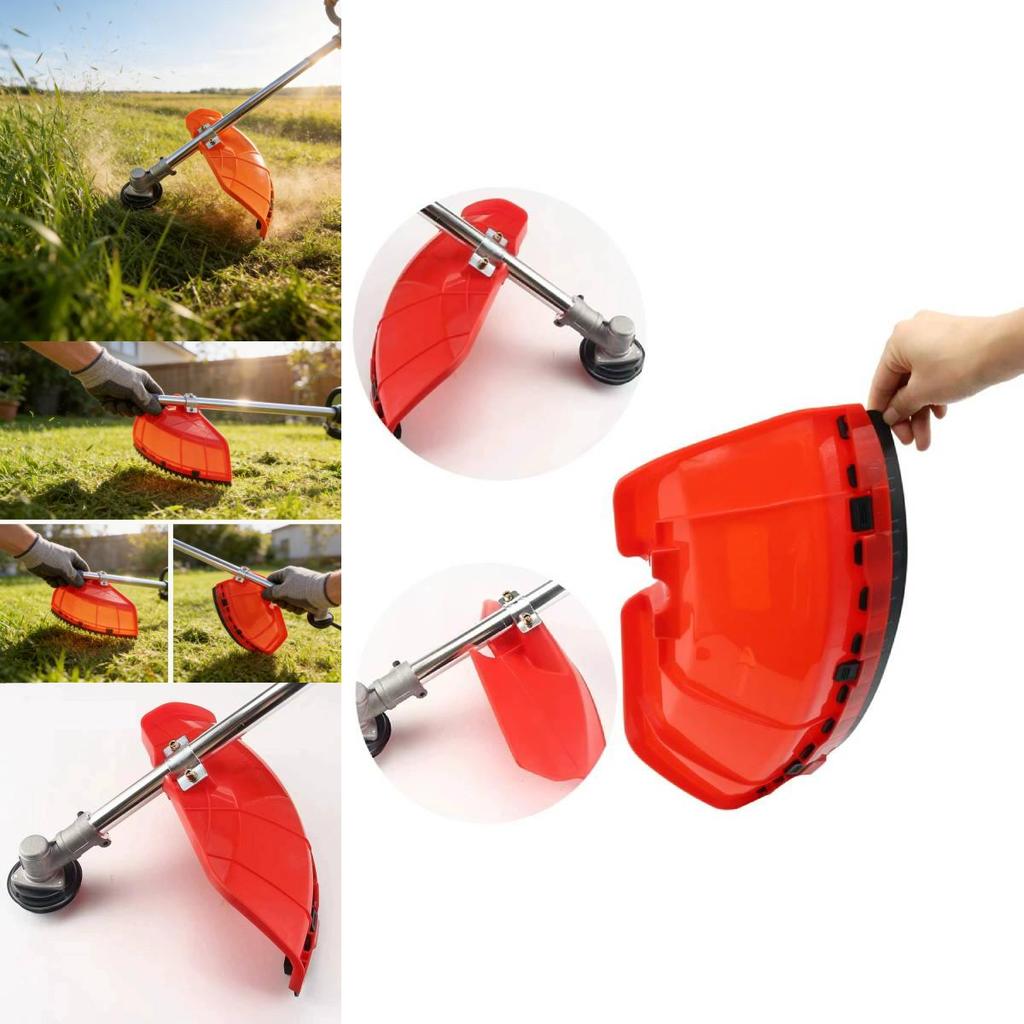 Lawn Mower Grass Guard Panel With Handle For Garden Trimming And Protection