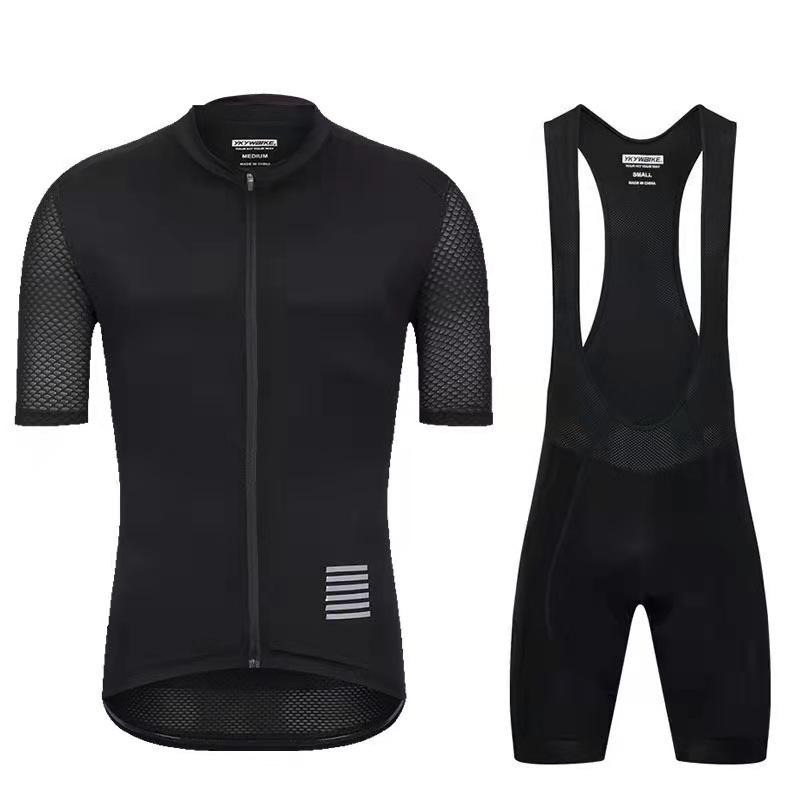 Completo da Ciclismo da Strada a Manica Corta da Uomo Asciugatura Rapida Traspirante Maglia da Mountain Bike Completo Estivo da Ciclismo