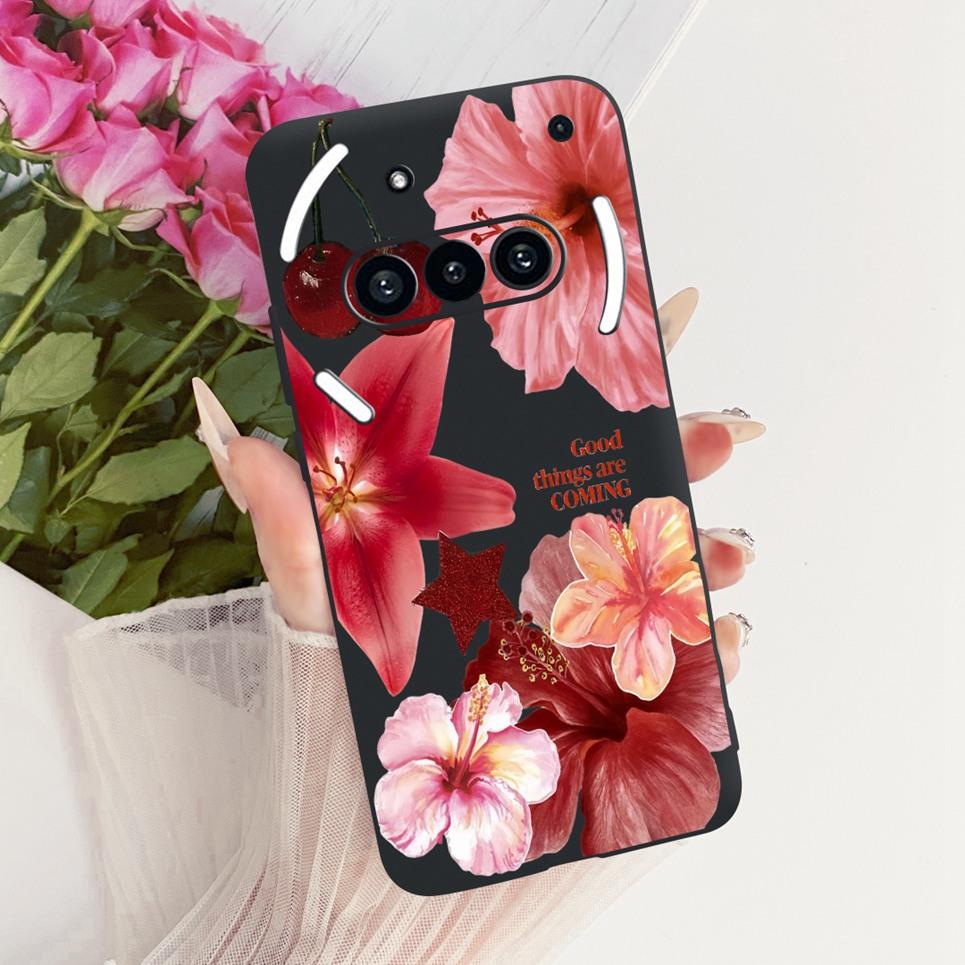 Luxury Flower Butterfly Bow Pattern Casing For Nothing Phone 3 3a Back Cover Clear Soft Silicone Phone Case For Nothing A059