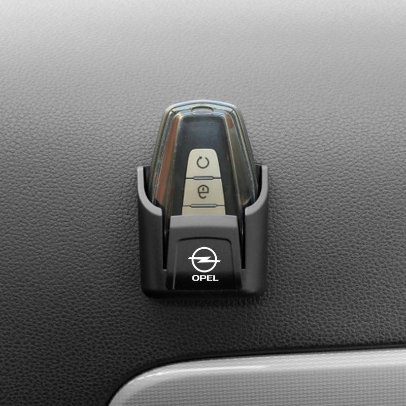 AAEB1 Car Key Holder Clip Car Interior Storage Box Dashboard Organizer For Opel Corsa Astra Insignia Adam Combo OPC Vectra Junior DX